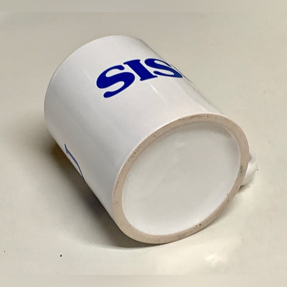 Vintage 1980s Finnish Flag Pride Double Sided SISU Yooper Ceramic Coffee Mug - Picture 6 of 16